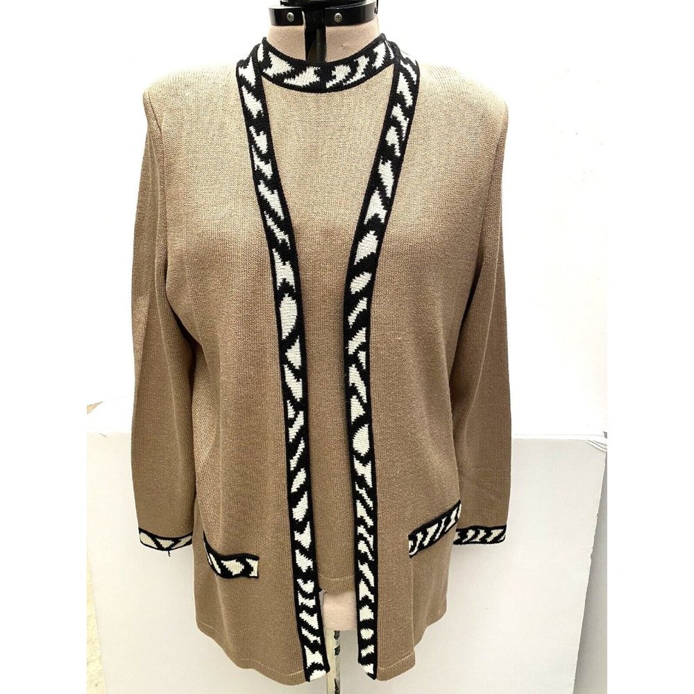 Vintage Mita 3 Piece Sweater outfit, Jacket, Shell &Skirt Size 14 Made in USA